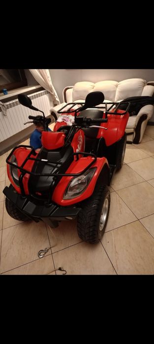 Quad Kymco 50 zarejestrowany