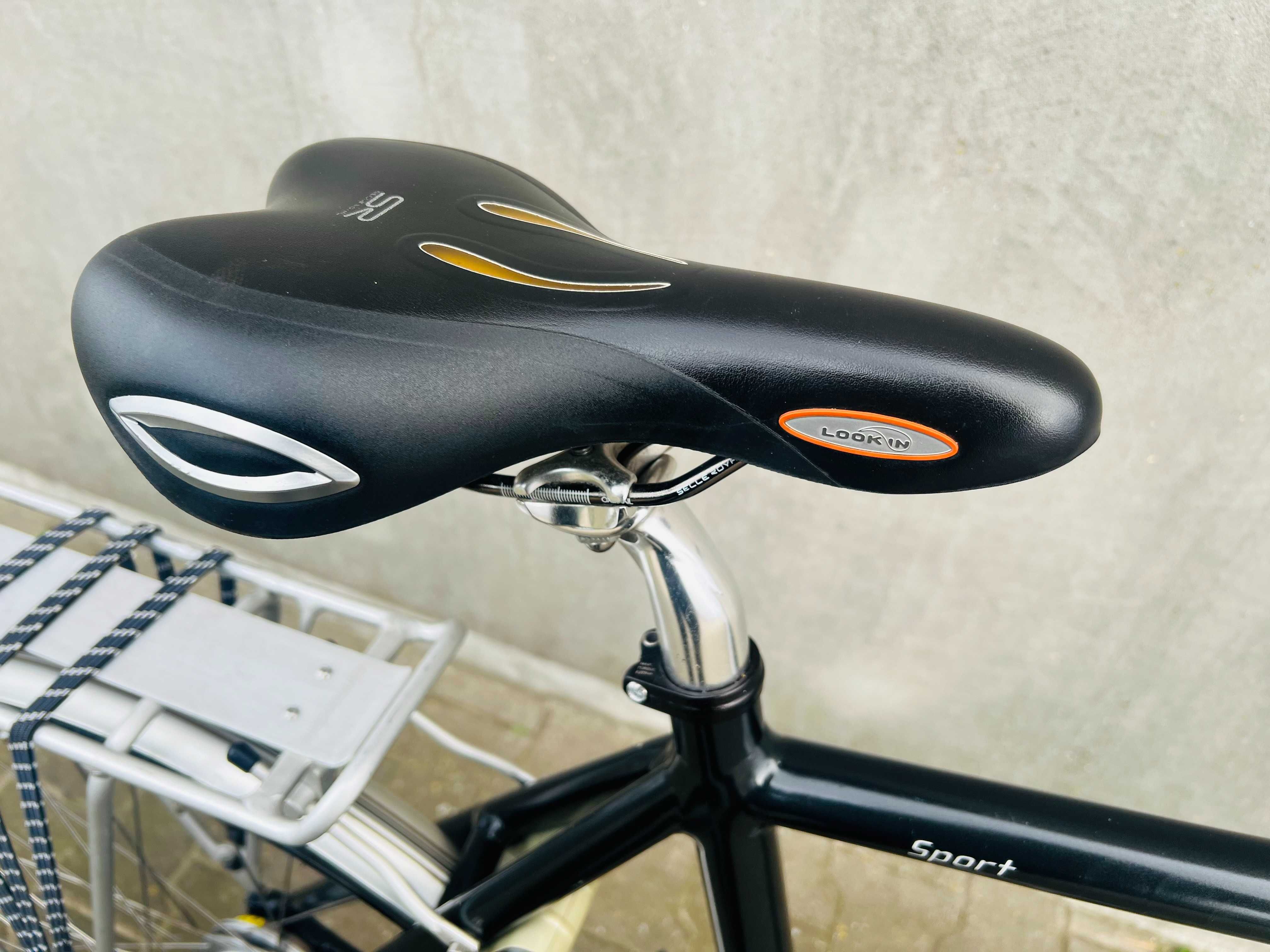 Rower CANNONDALE SPORT Męski Aluminiu 28" NEXUS 8 Prądnica Amortyzator