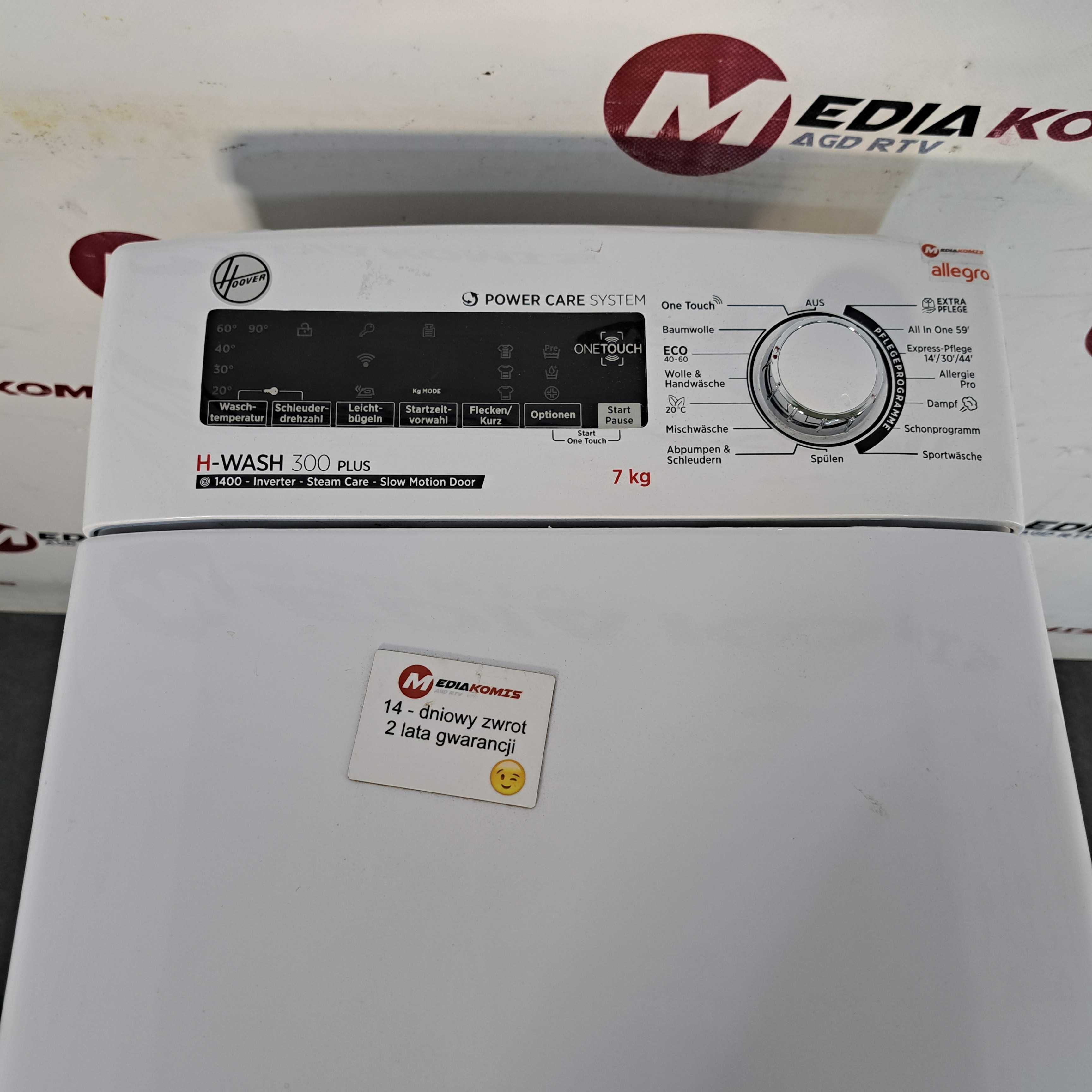 Pralka Hoover H3TFMQ47TAMCE-84 [2lata-gwar] A / 7kg / 1400obr