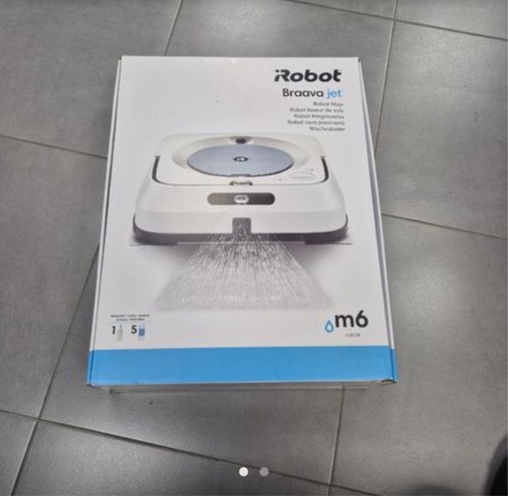 iRobot esfregona Braava jet® m6 com ligação Wi-Fi NOVO SELADO