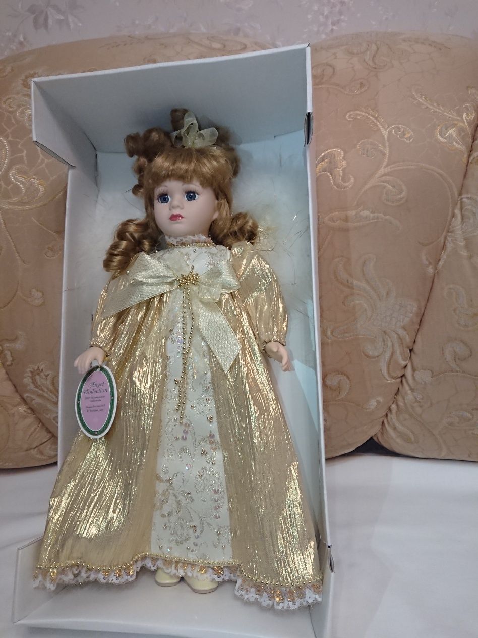 7 шт Новые порцеляновые куклы( USA ) с документами(на подарки шикарно)