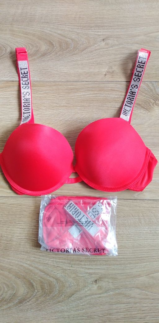 Komplet bielizny  Push up 80C wzór Victoria's Secret