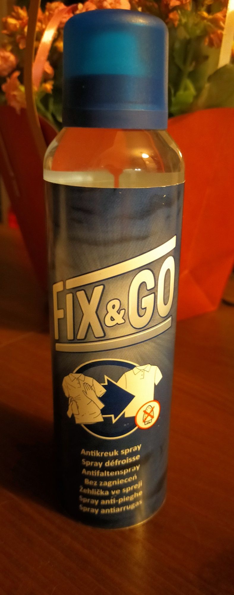 Fix&Go - Żelazko w sprayu/ spray na zagniecenia