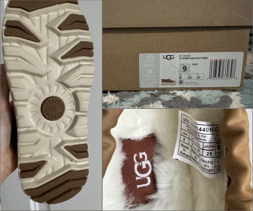 Оригинальные Avstralia UGG Tasman Weather Hybrid Chestnut Cap Slipper