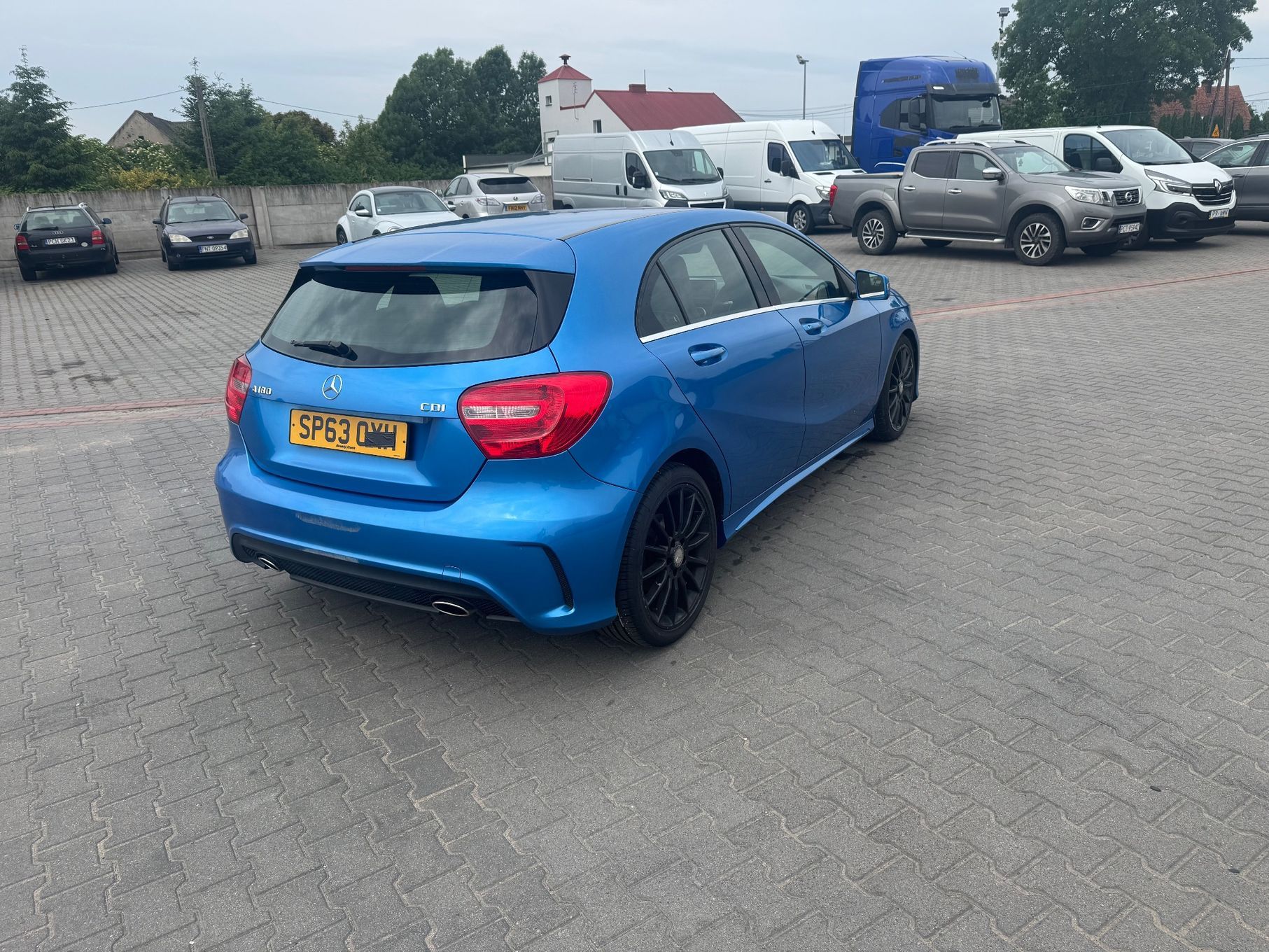 Mercedes-Benz Klasa A A180 Blue-Cy Amg Sport Cdi AMG 1.5 CDI Anglik Ładny