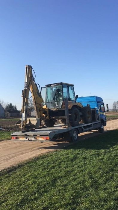 LAWETA Transport Traktorów Busów Aut Maszyn Rolniczych HOLOWANIE