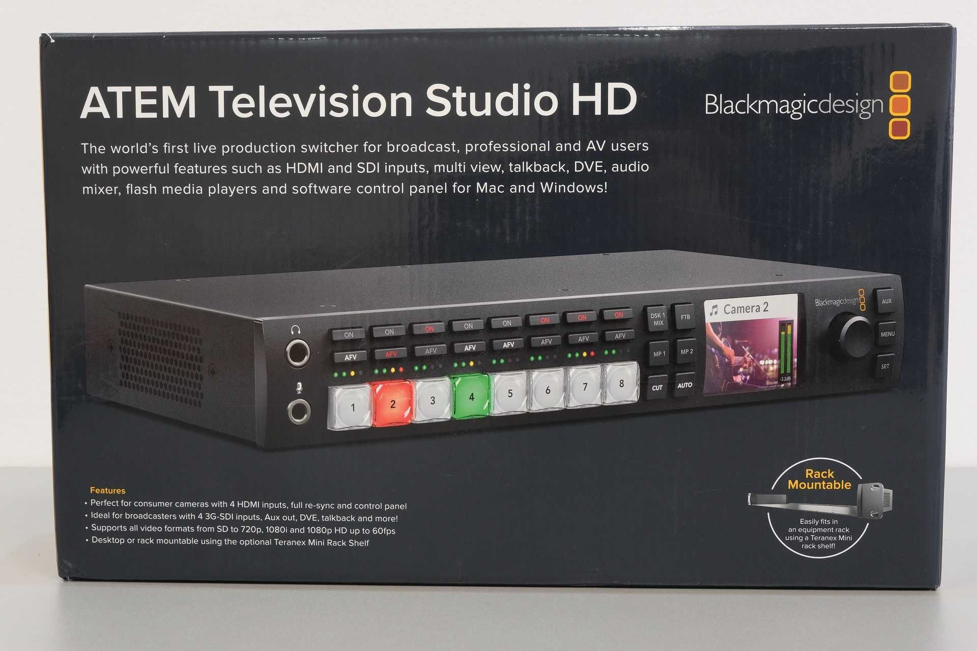 Blackmagic Atem Television Studio HD - semi nova