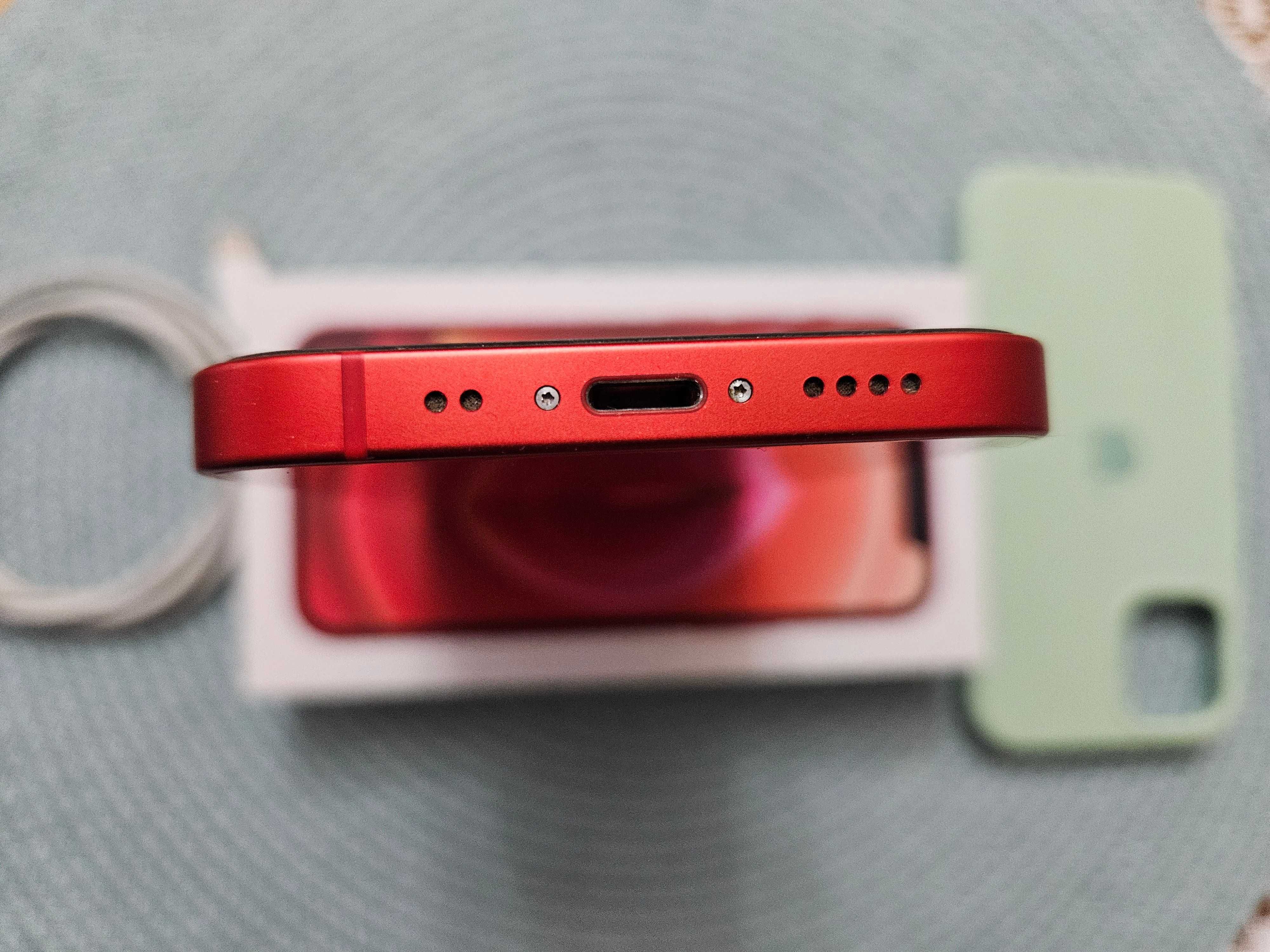 iPhone 12 mini czerwony pamiec 128 gb stan idealny