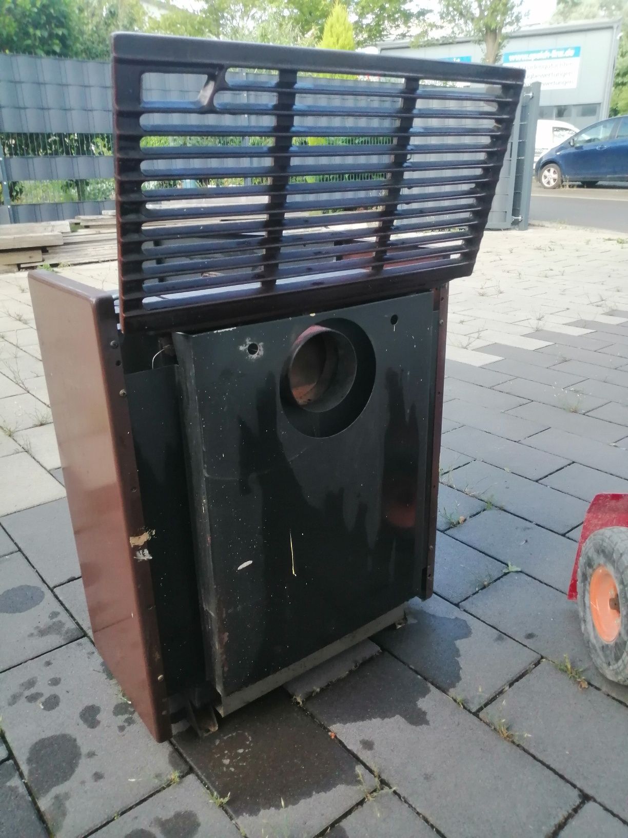 Piecyk żeliwny emaliowane  6 kw stan idealny