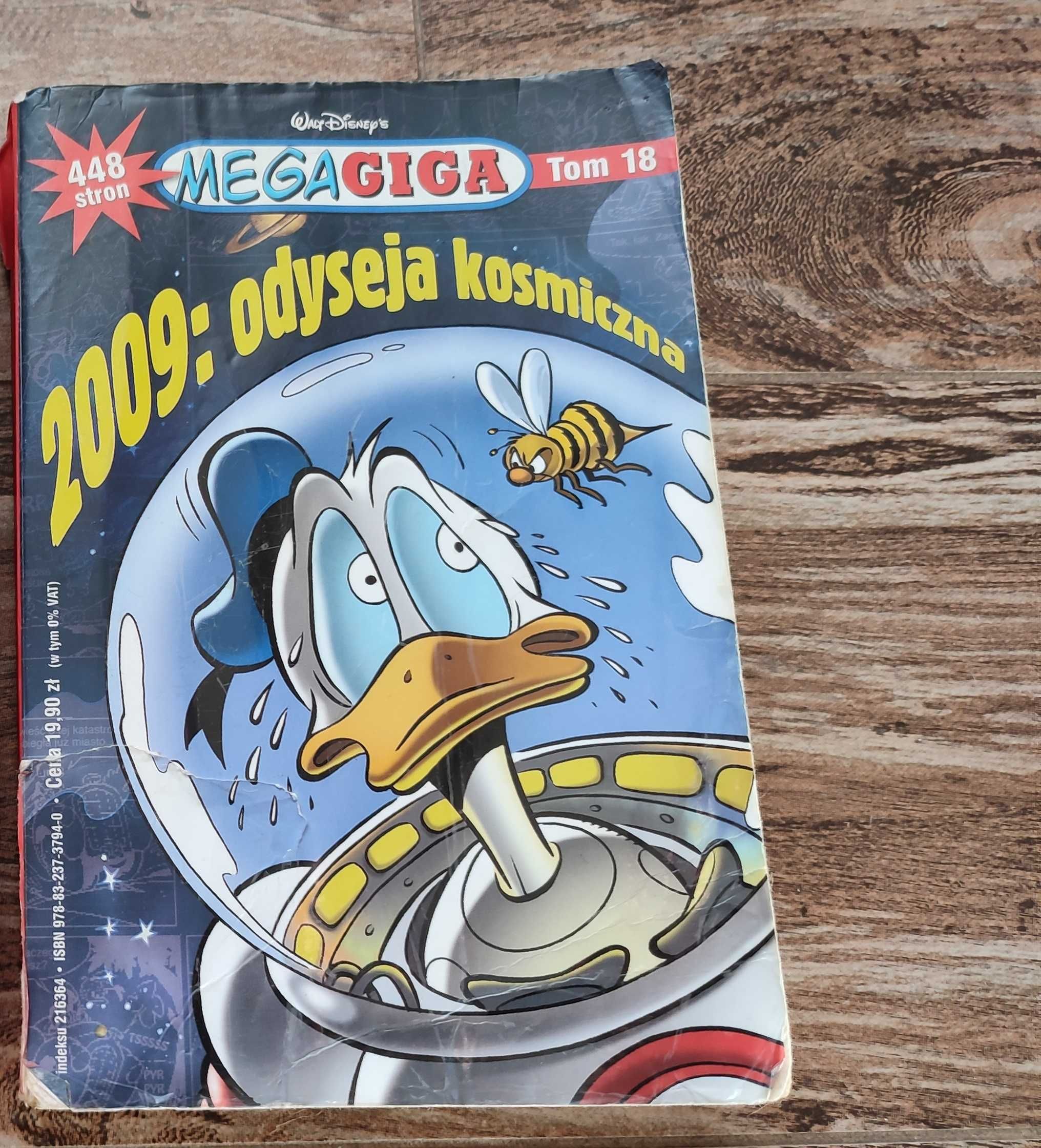 Komiks 2009 Odyseja kosmiczna - Mega Giga, Tom 18