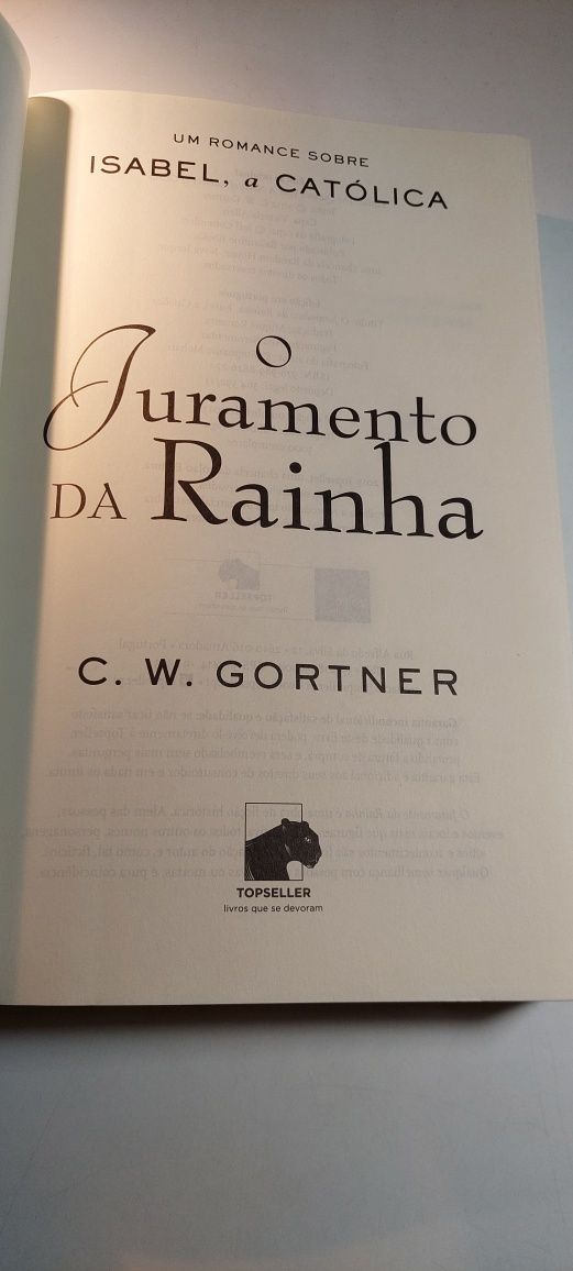 O Juramento da Rainha (Isabel) C. W. Gortner