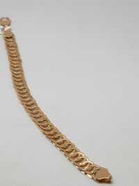 Złota damska bransoletka złoto 585 19 cm