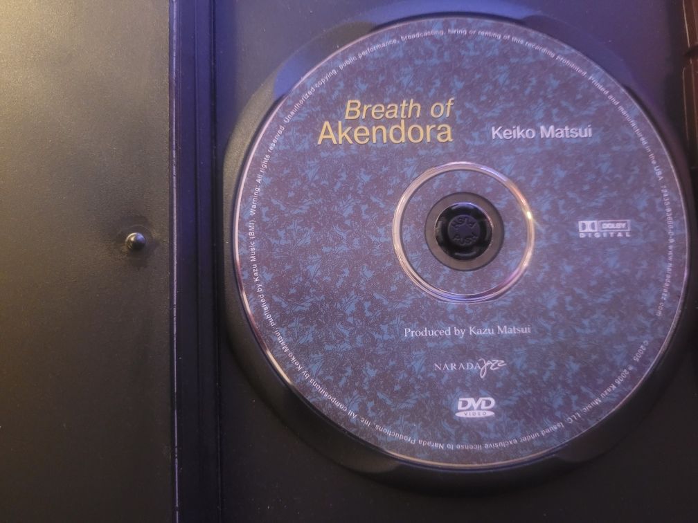 DVD Keiko Matsui Breath of Akendora 2005 Narada (Bootleg)