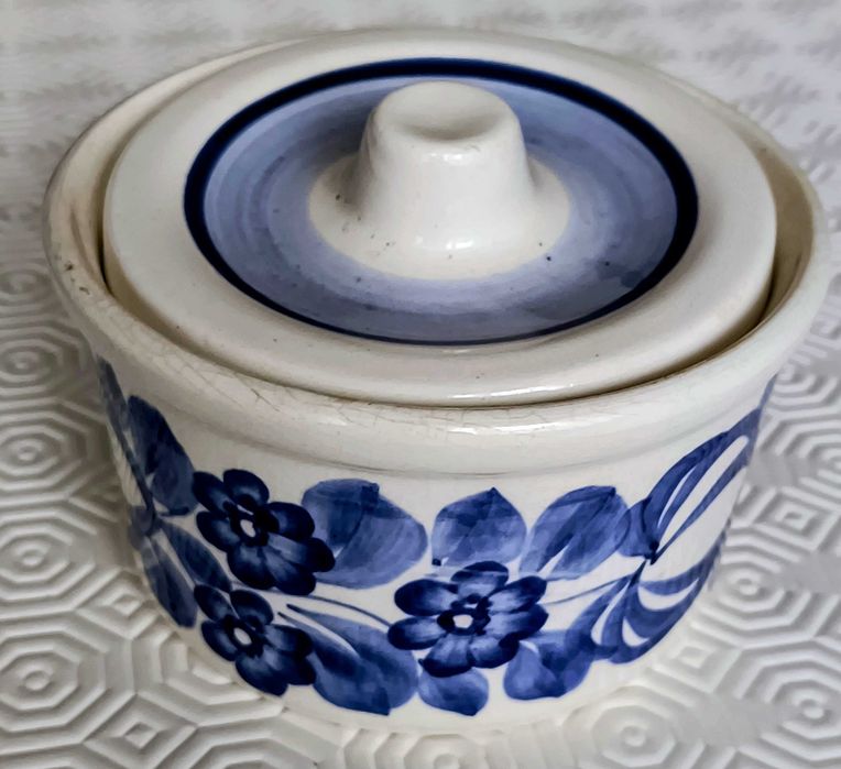 Pojemnik na przyprawy, fajans Włocławek