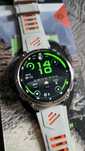Zegarek Męski Smartwatch Silver  HT33 Orange HD Latarka LED
