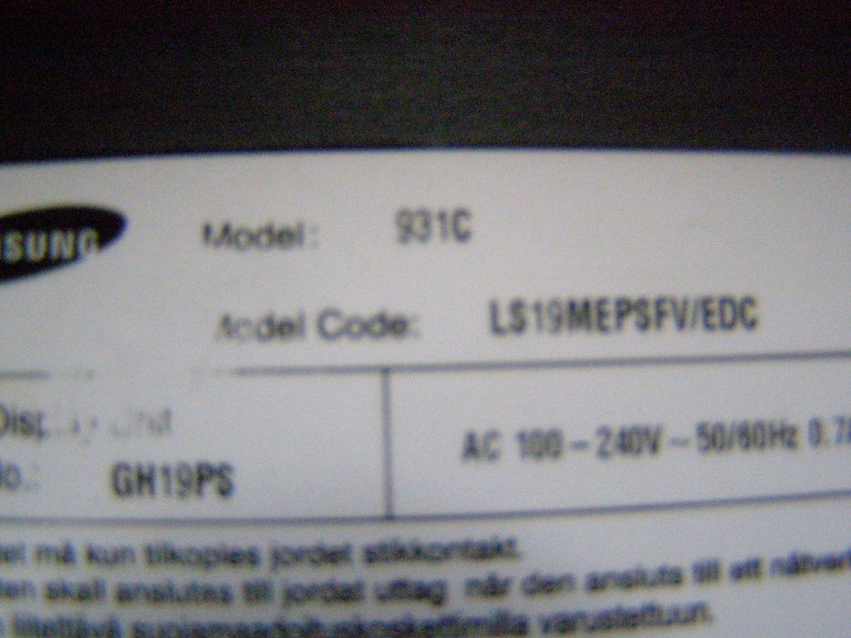 Samsung 931C---разборка