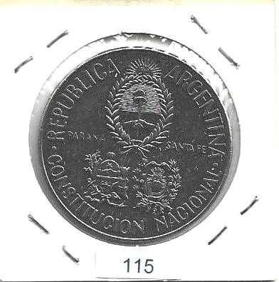 Argentina - - 5 Pesos - 1994 -  - Convencion Constituyente  - -- Moeda