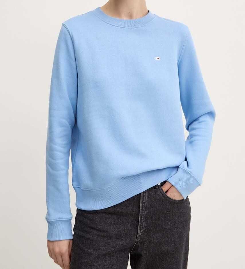 Nowa damska niebieska bluza sportowa Tommy Jeans R-M !