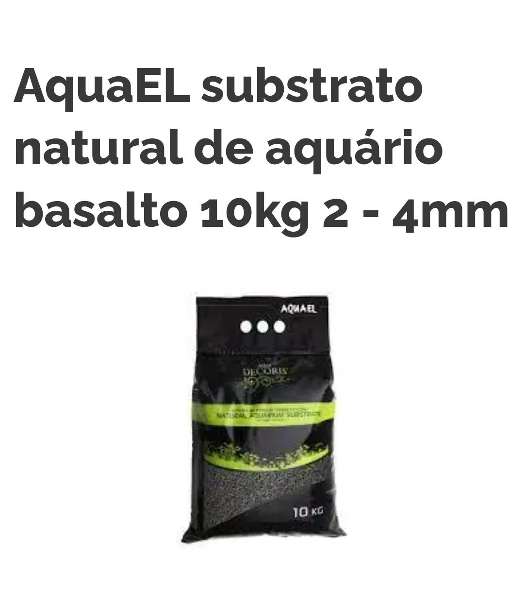 Substrato natural aquael