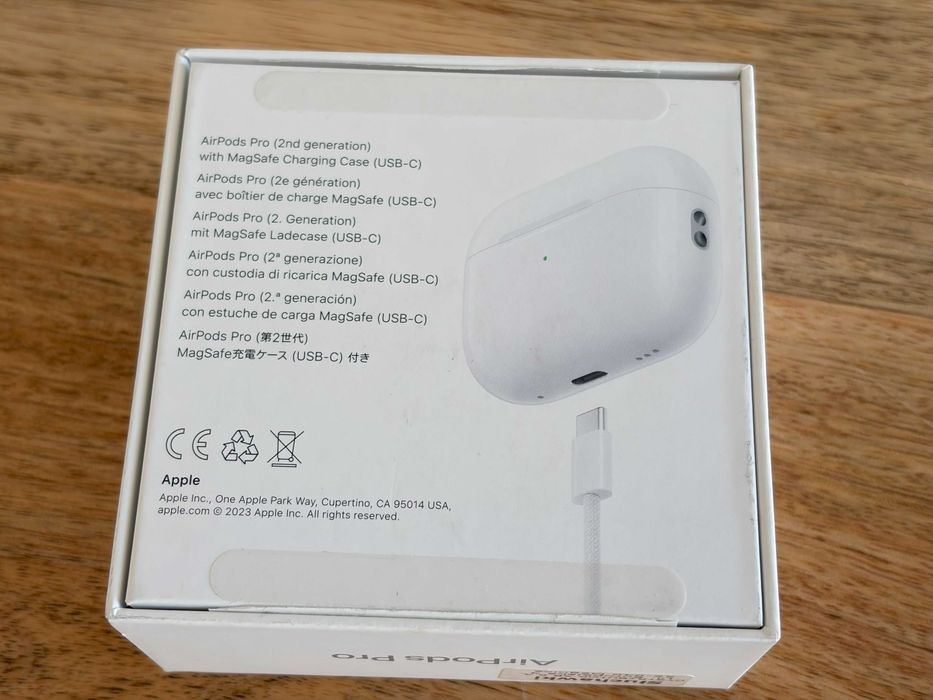 Oryginalne Słuchawki Apple Airpods Pro 2 USB-C Gwarancja Marzec 2026