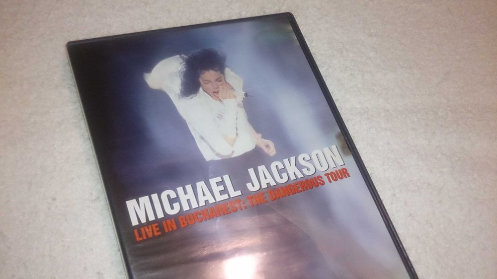michael jackson (live in bucharest - the dangerous tour) dvd
