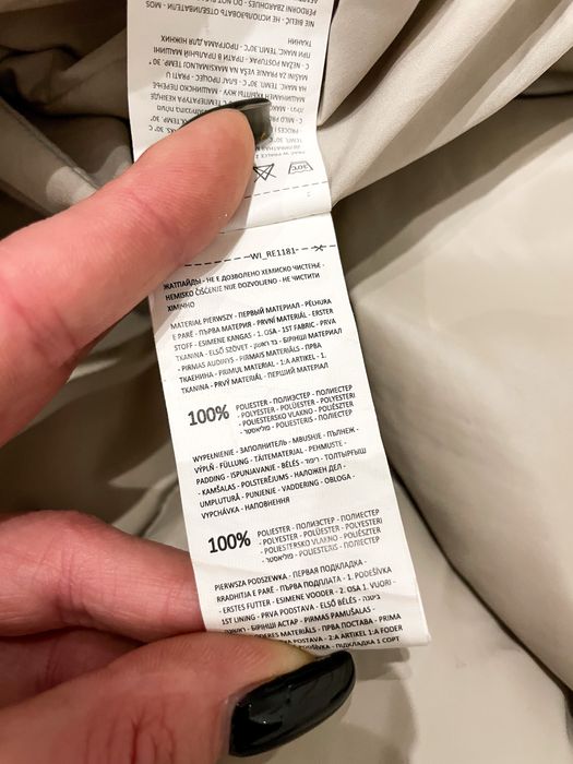 Пуховик/ пальто Reserved екошкіра