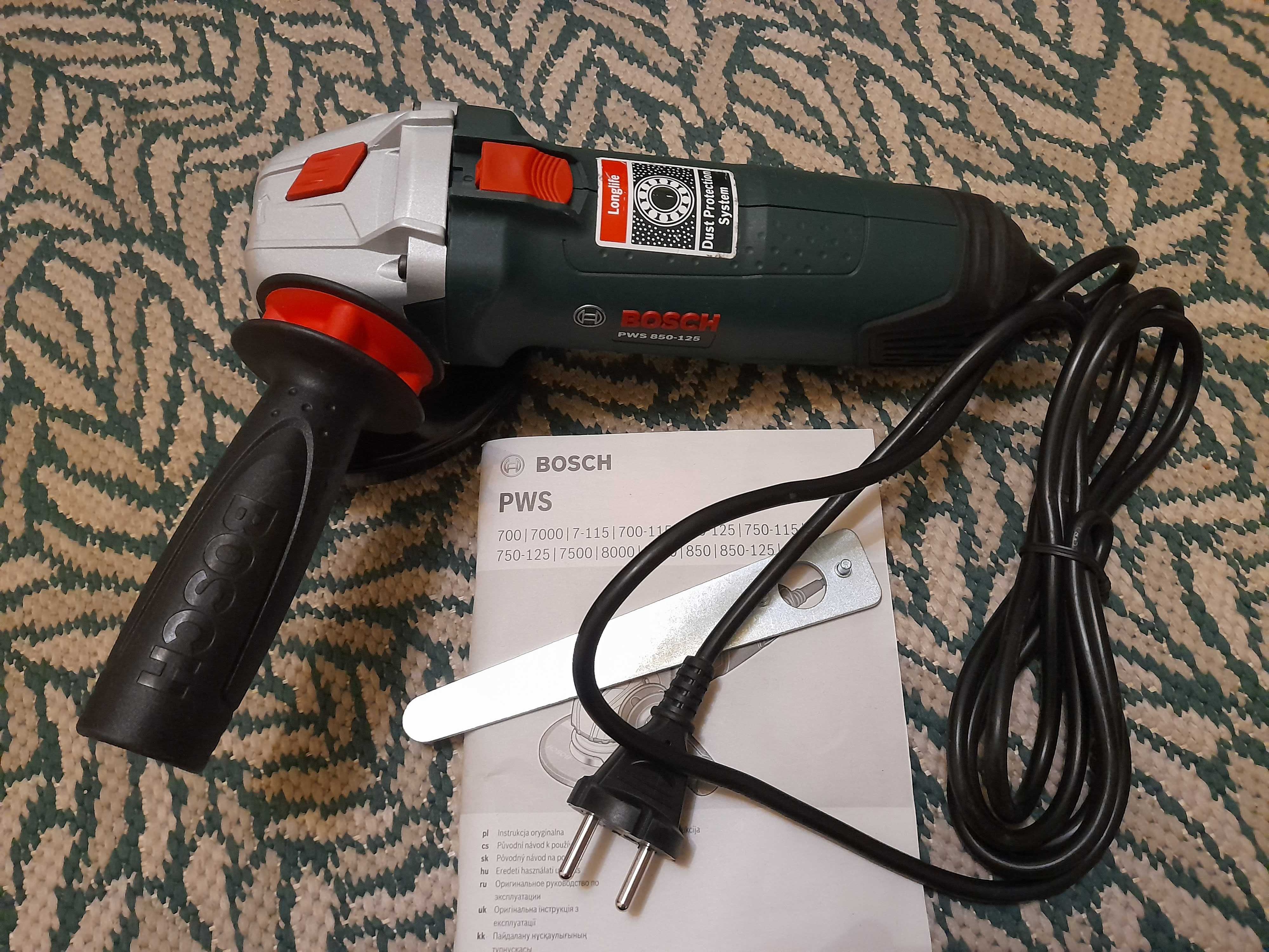 Bosch PWS 850W 125mm NOWA szlifierka kątowa