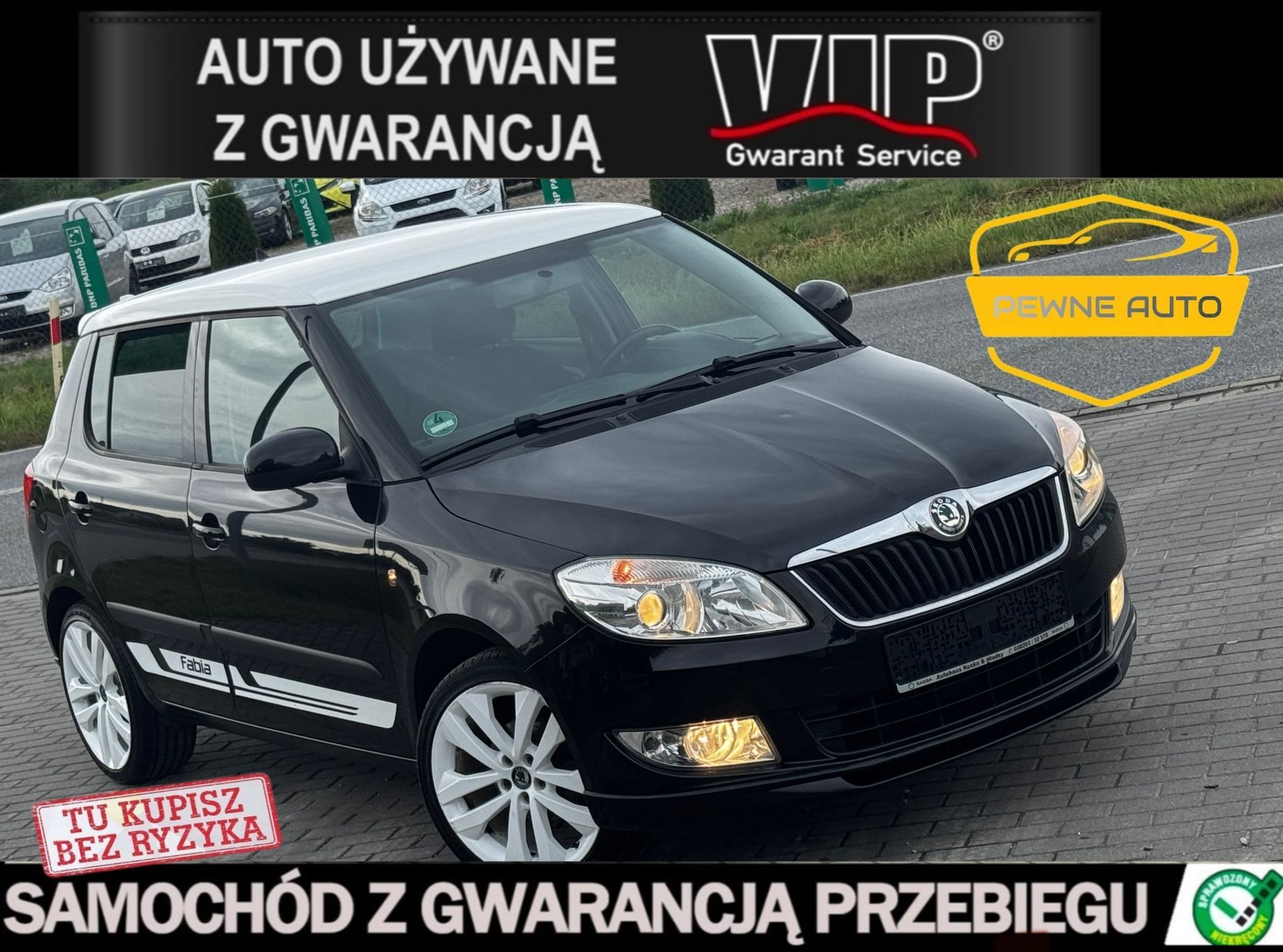 Skoda Fabia Skoda Fabia *Benzyna* SUPER WERSJA +Visage+ Piękny Stan Opłacona