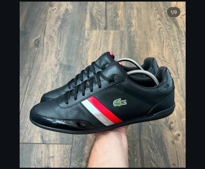 Шкіряні кросівки  Lacoste 46 р