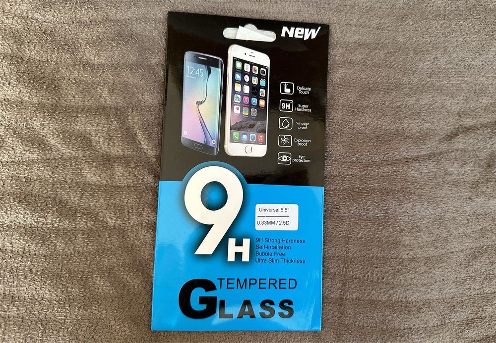 Szkło hartowane Tempered Glass 9H uniwersalne 5.5” 2.5D