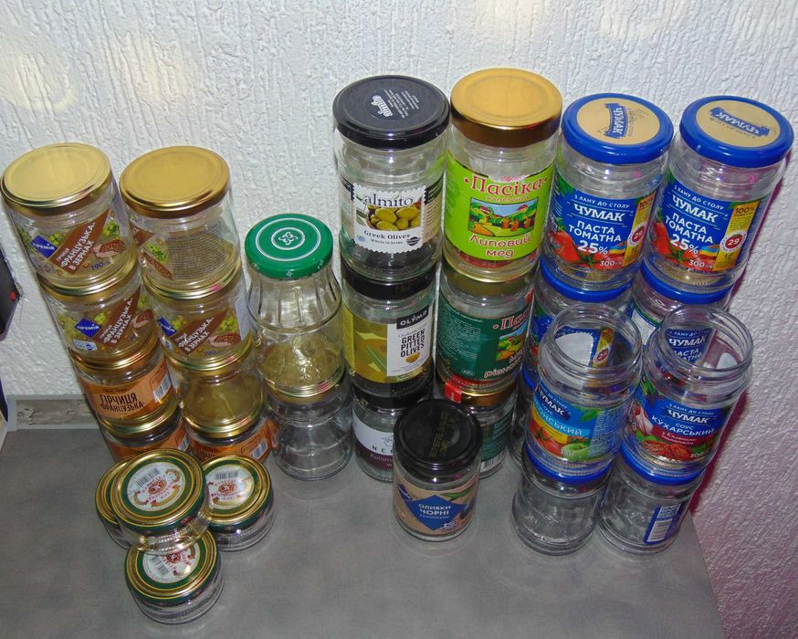 Банки скляні для консервування, 31шт.