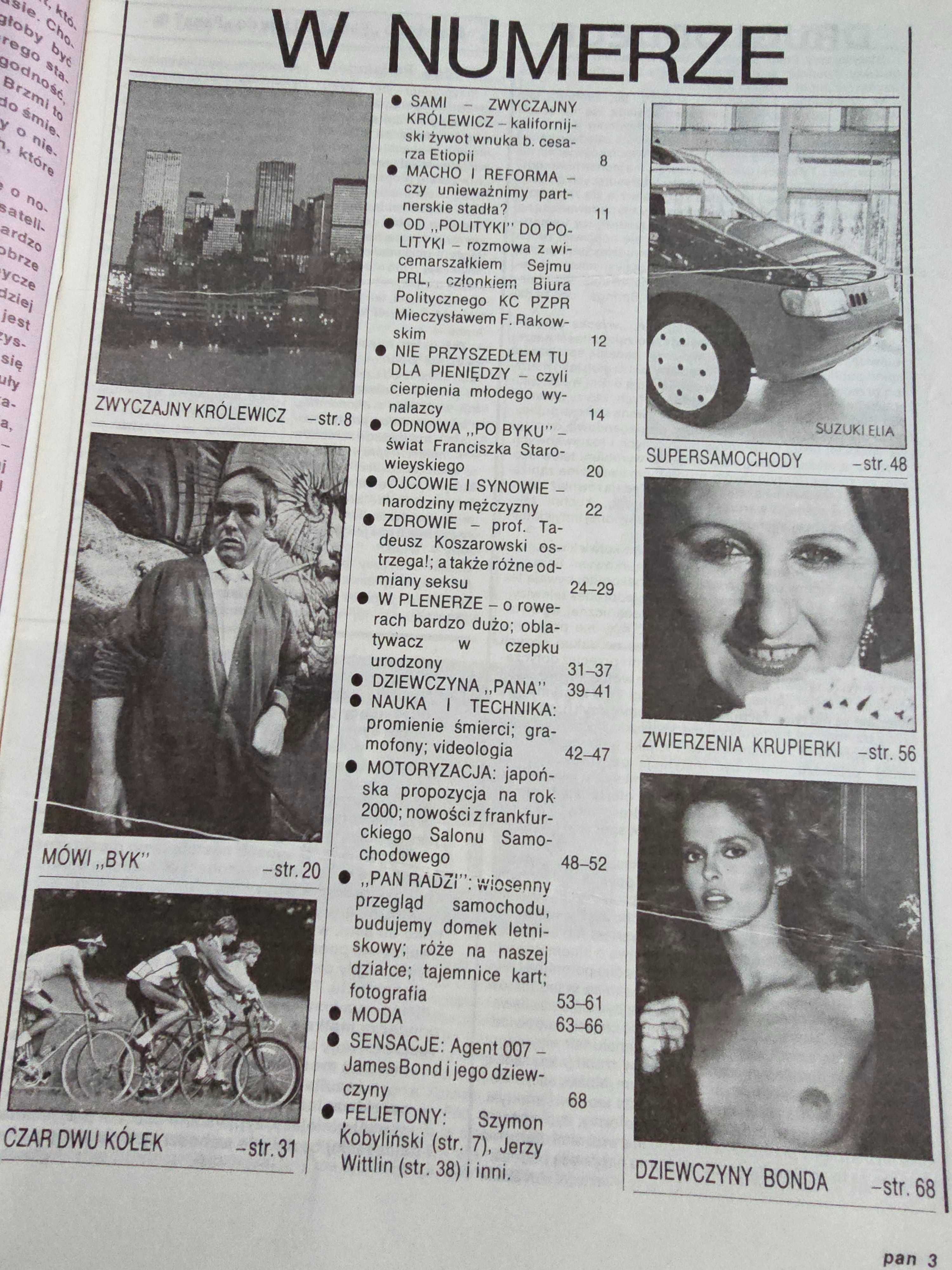 UNIKAT! Magazyn Poradniczo-Hobbistyczny PAN 4/1988 - polski Playboy
