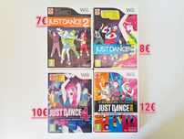 Pack 4 Jogos Just Dance | Nintendo Wii/WII U *ler descrição*