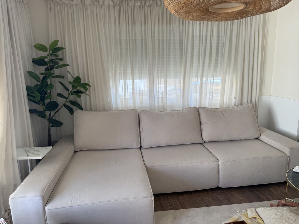 Sofa Banak Importa bege como novo