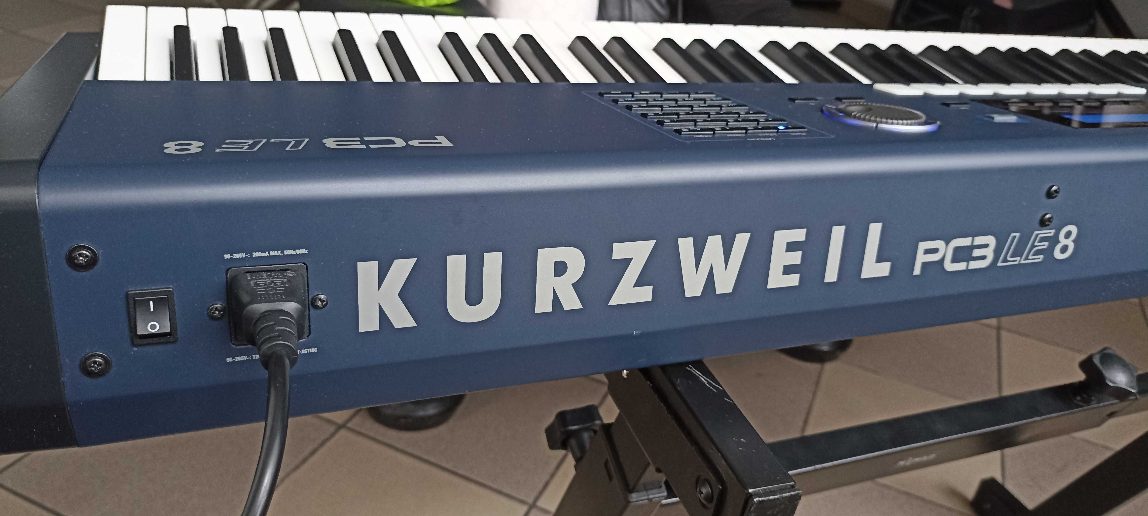 Pianino cyfrowe Kurzweil PC3 LE8