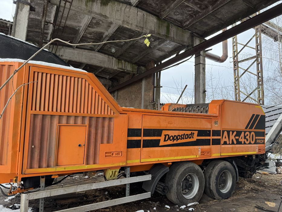 Doppstadt AK 430 Profi молоткова дробарка до дерева