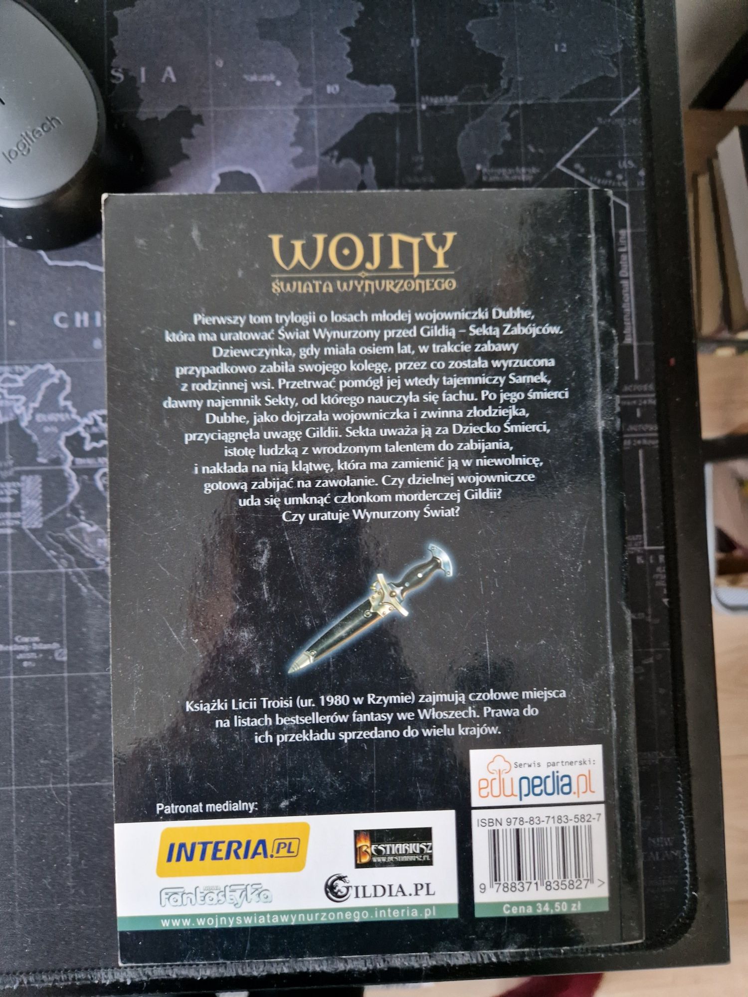 Książka "Wojny świata wynurzonego" tom I