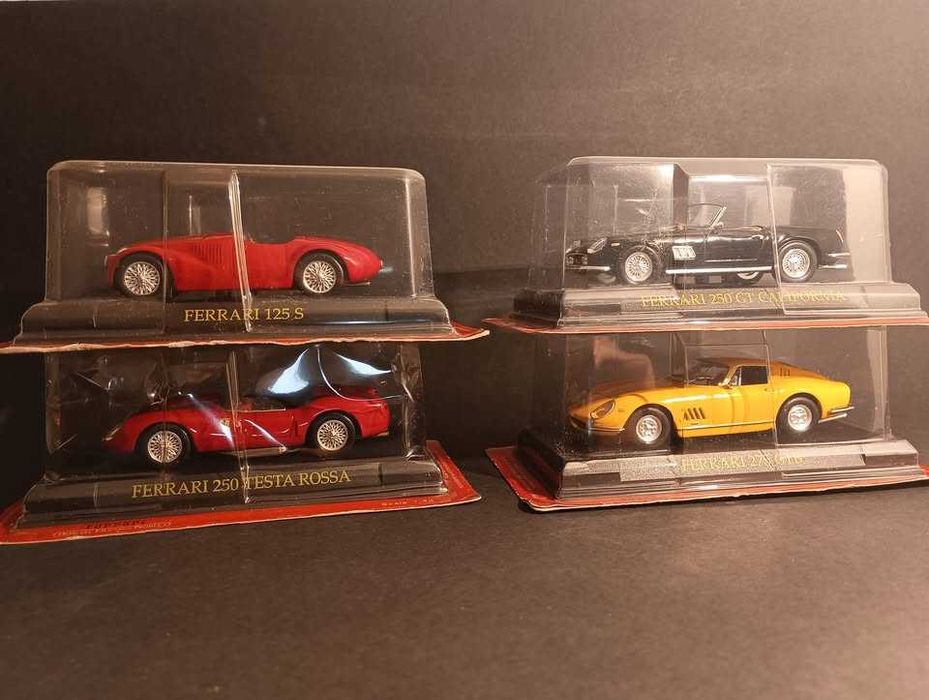 Miniaturas de coleção Ferrari 1.43 Shell