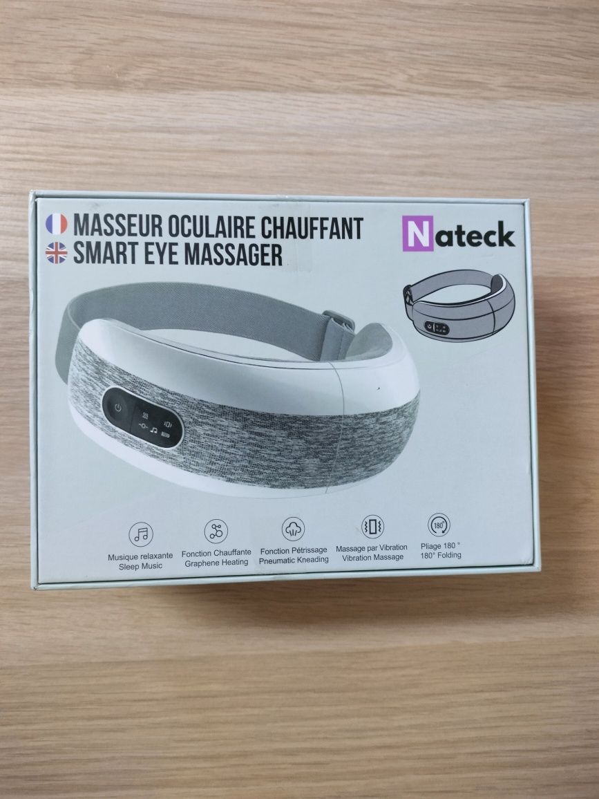 Antystresowy Masażer Oczu na bluetooth Nateck