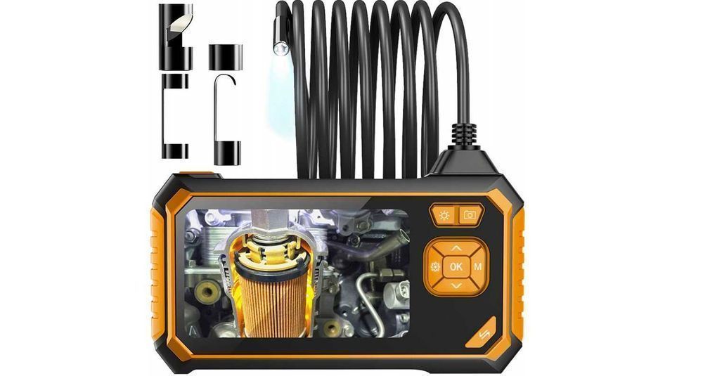 Kamera Endoskop Inspekcyjna 5m USB + 4.3 Wyświetlacz WODOODPORNA