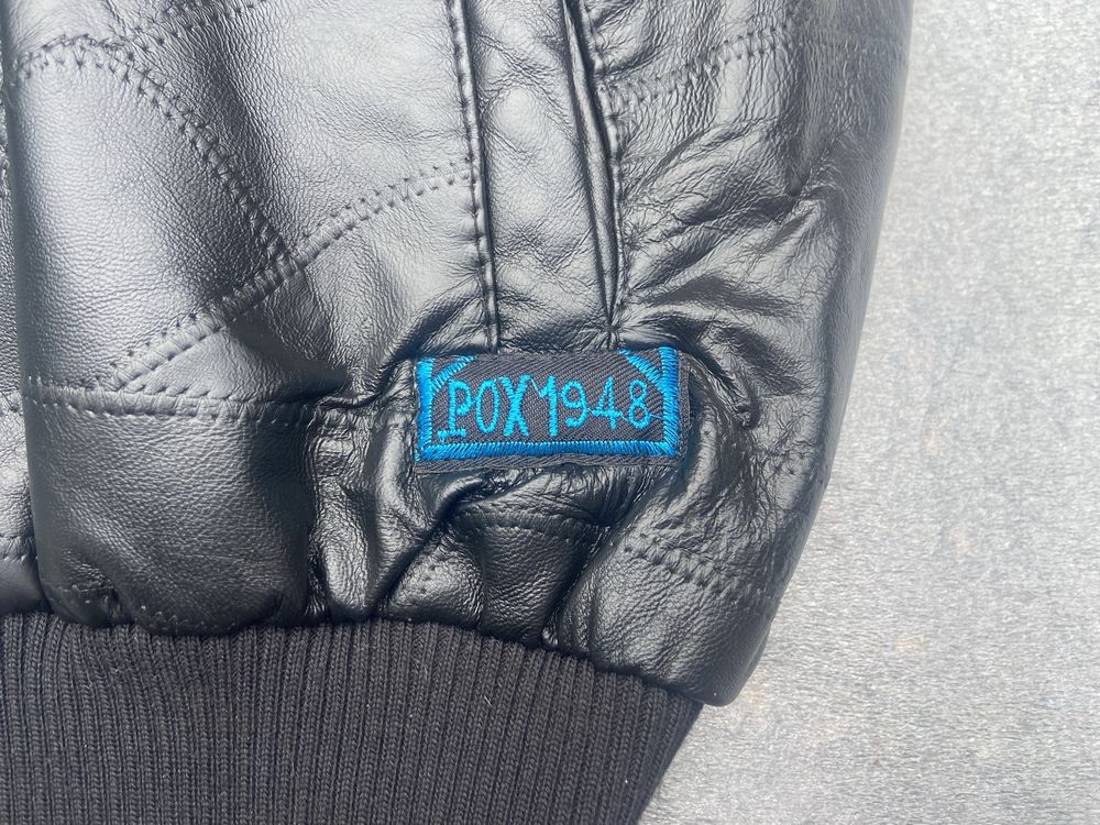 Куртка бомбер Alpha Industries NASA кожа