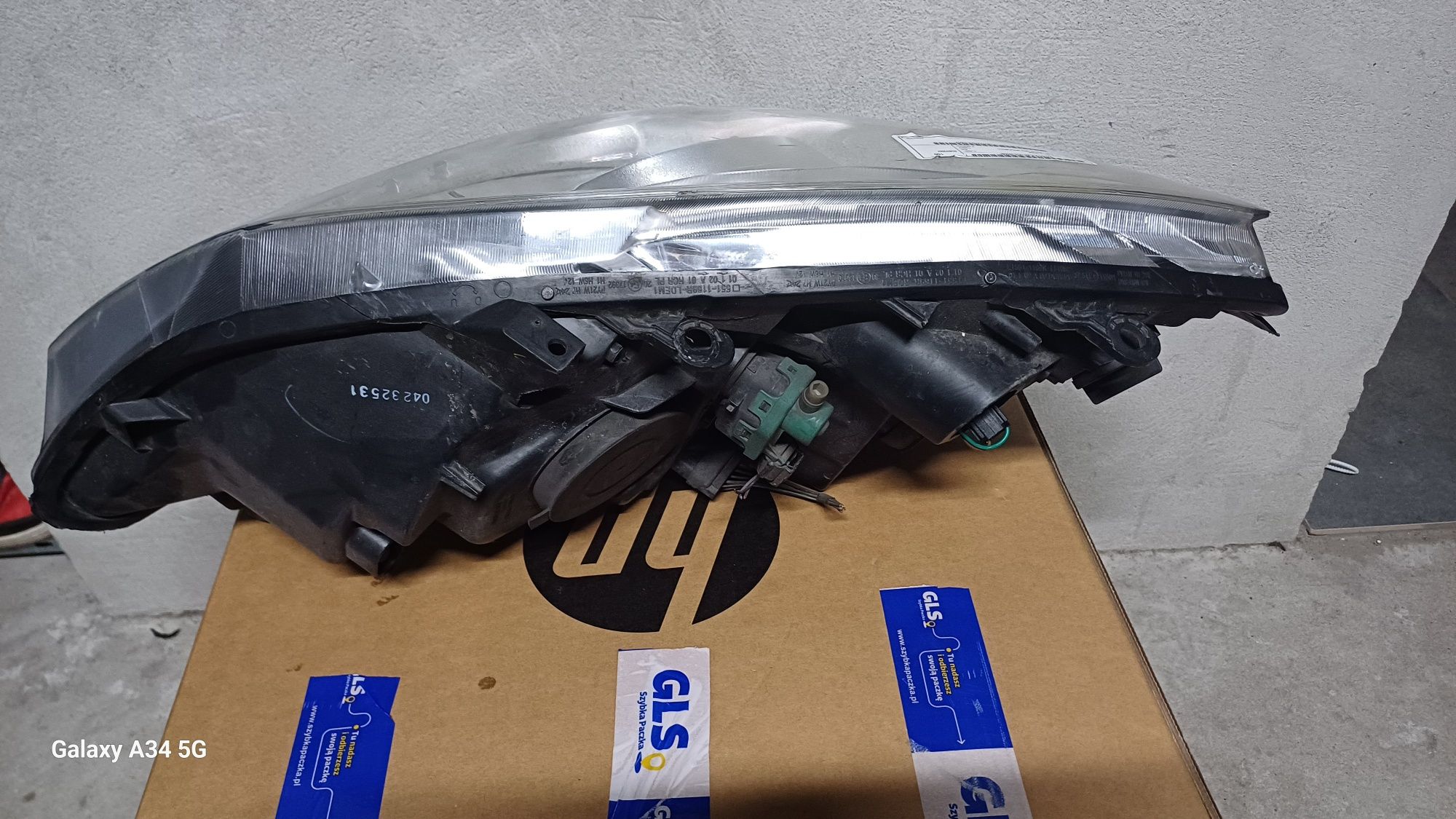 Lampa prawa renault scenic ll 2007r lift