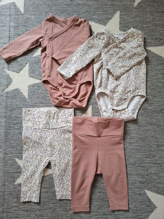 Paczka wyprawka dziewczynka  h&m r.62