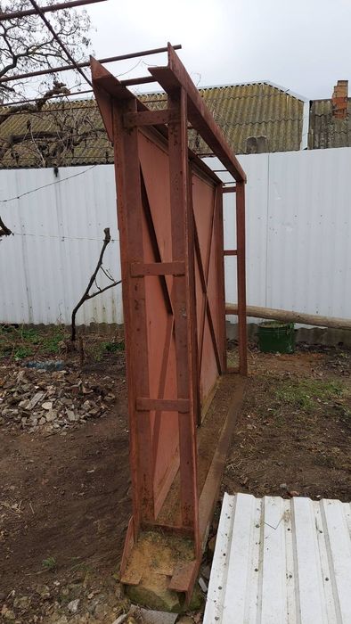 Ворота гаражні распашні НЕДОРОГО