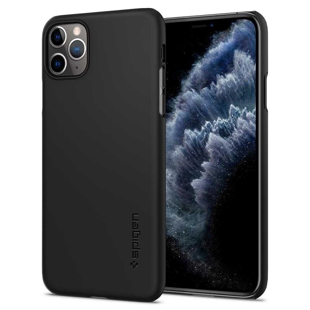 Чехол Spigen Thin Fit (Black) 075CS27127 для iPhone 11 Pro Max