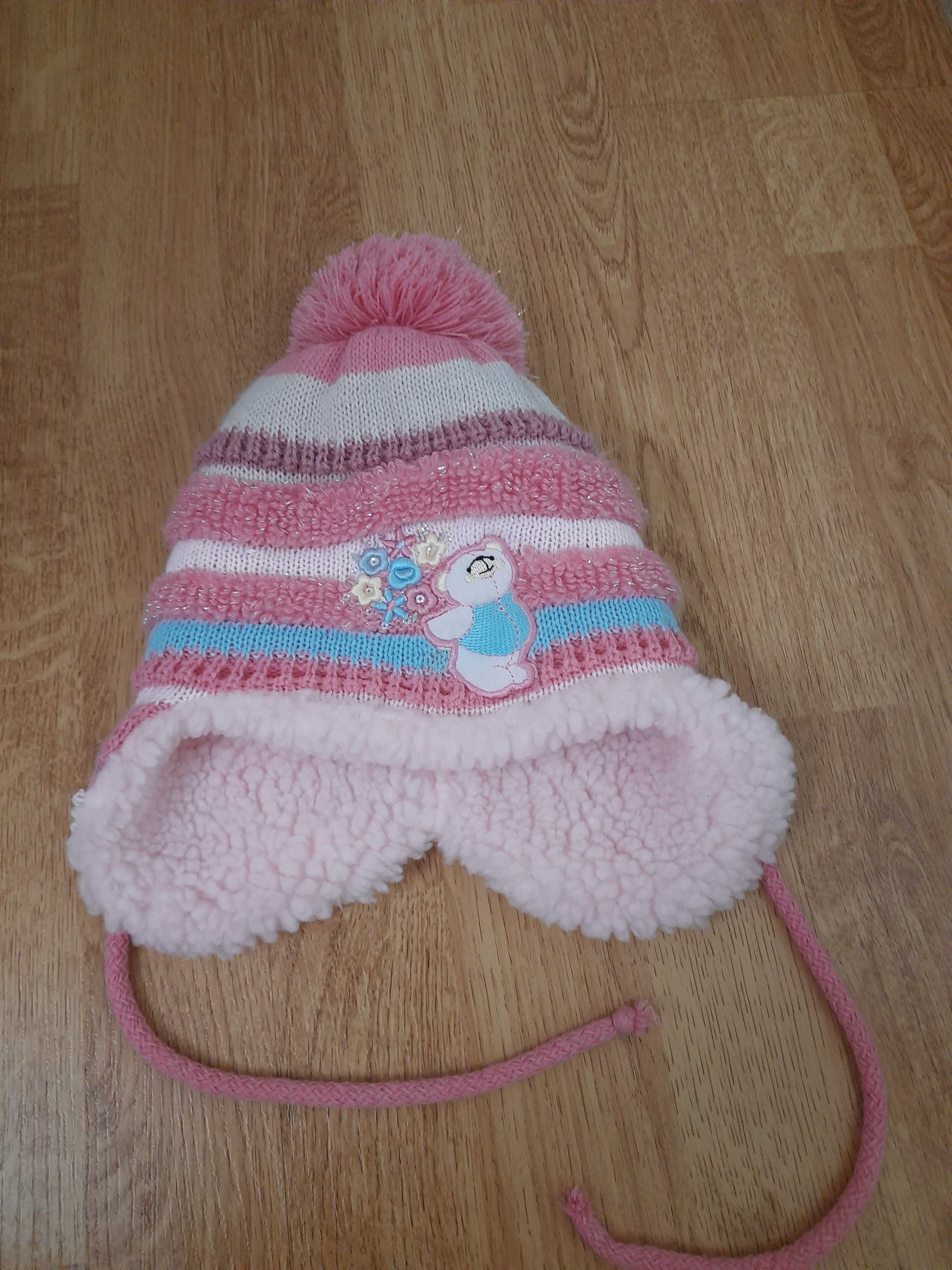Зимние шапки для девочки