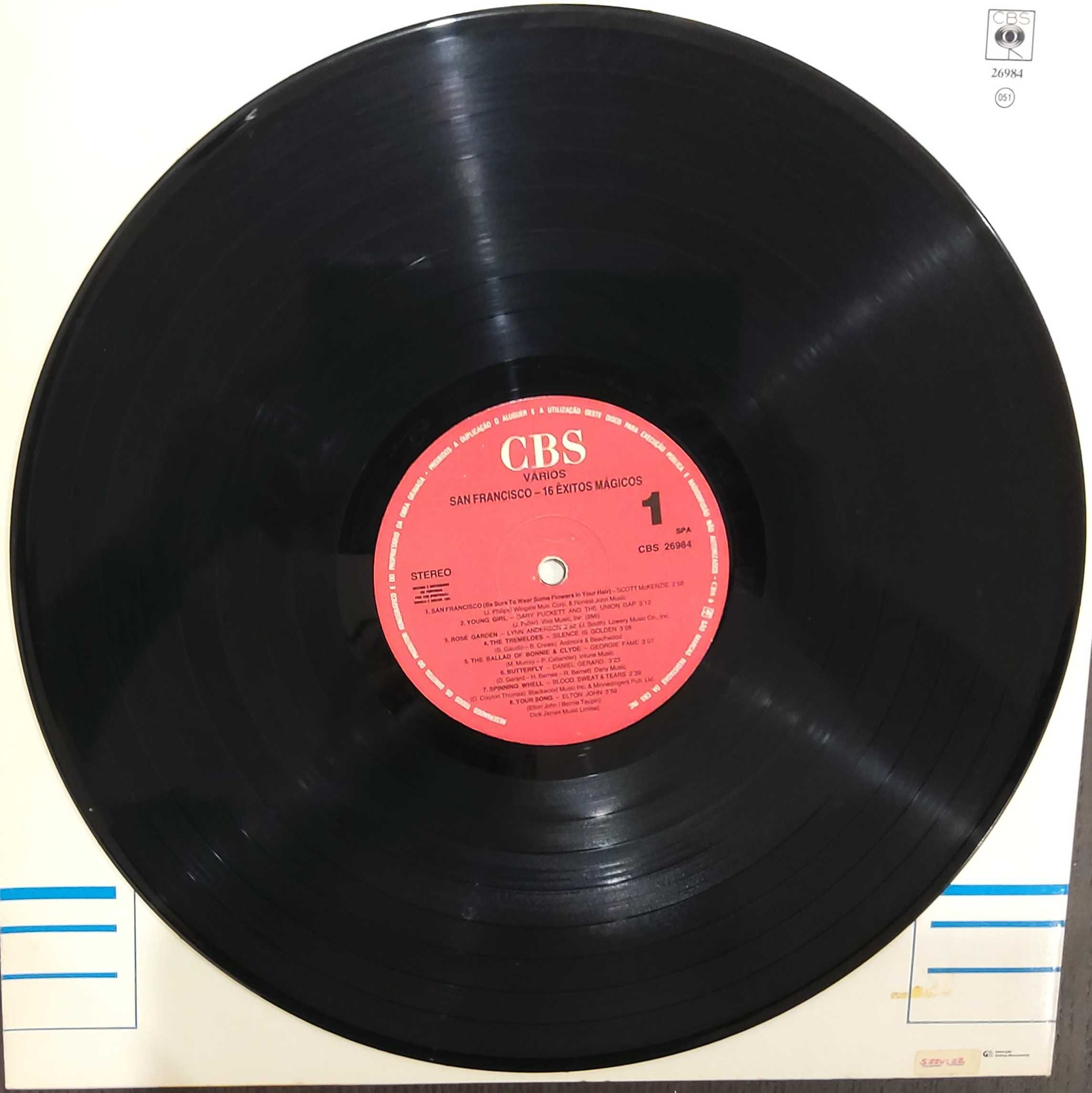 Vinil Lp - San Francisco - 16 Êxitos Mágicos