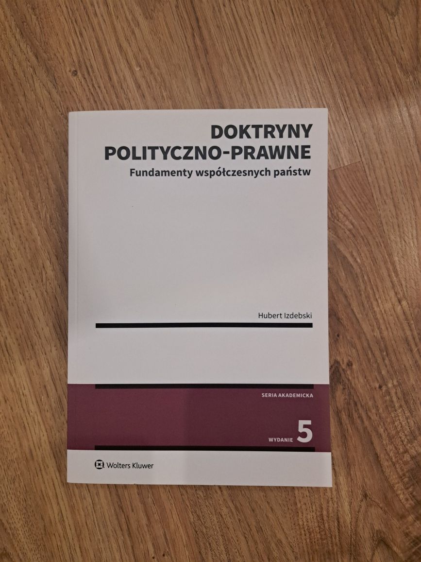 Sprzedam podręcznik akademicki Doktryny Polityczno-Prawne