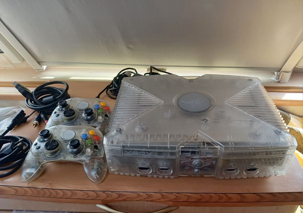 Xbox Crystal Classico Translucida