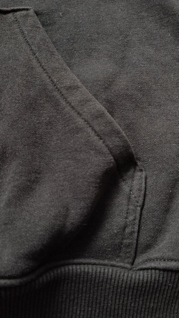 Czarna bluza NASA marki H&M rozmiar M uniseks